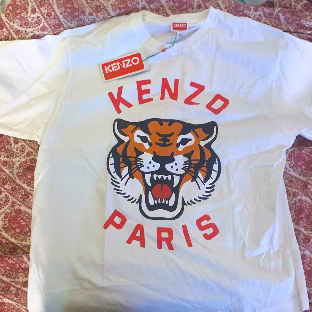 Kenzo Lucky Tiger Tee size Medium